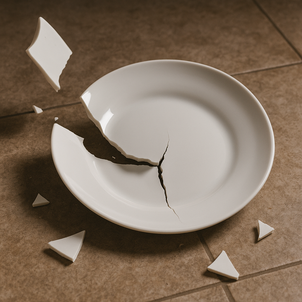 How to strengthen a plate: Break it!!